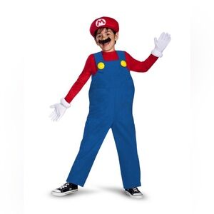 Mario kids costume